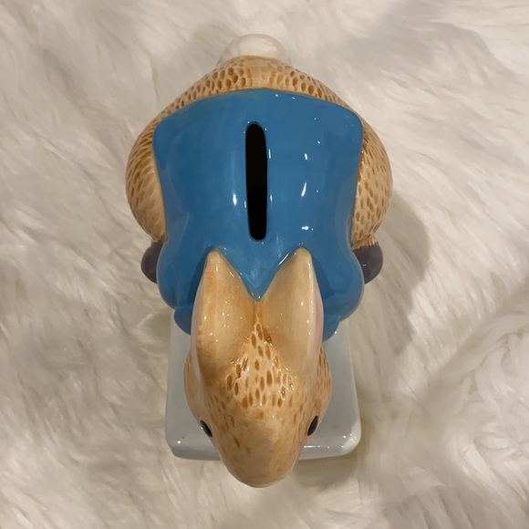 Gund Peter Rabbit Rocking Money Bank - Picture 3 of 6